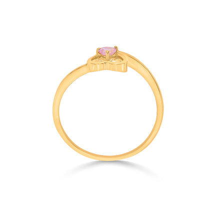 Daisy Blush Fashion Gold Rings