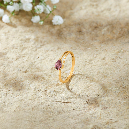 Blush Dew Fashion Gold Ring