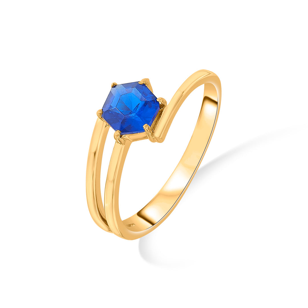 indigo nova fashion gold ring