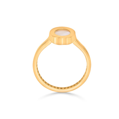 Eterna Eclipse Fashion Gold Ring