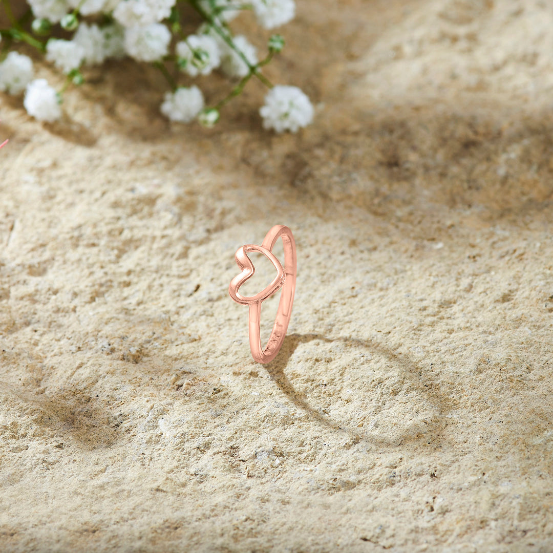 love knot fashion gold ring