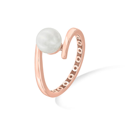 Blush Ocean Pearl Gold Ring