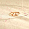 Flairette Charm Gold Ring for Her