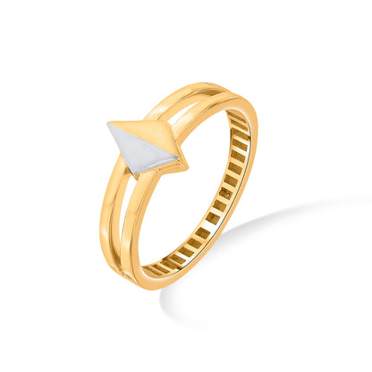 Astral Guide Cocktail Gold Ring
