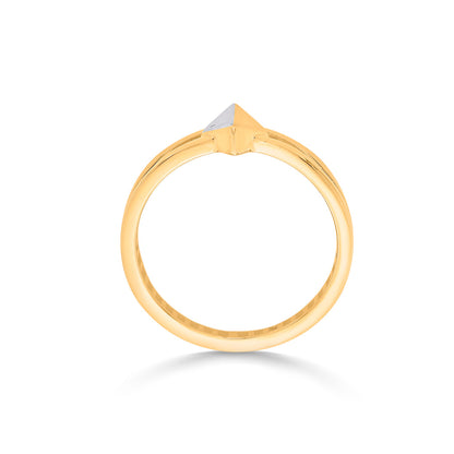 Astral Guide Cocktail Gold Ring