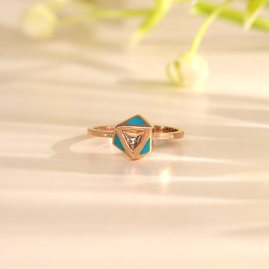 Shine Trace Gold Ring for Her