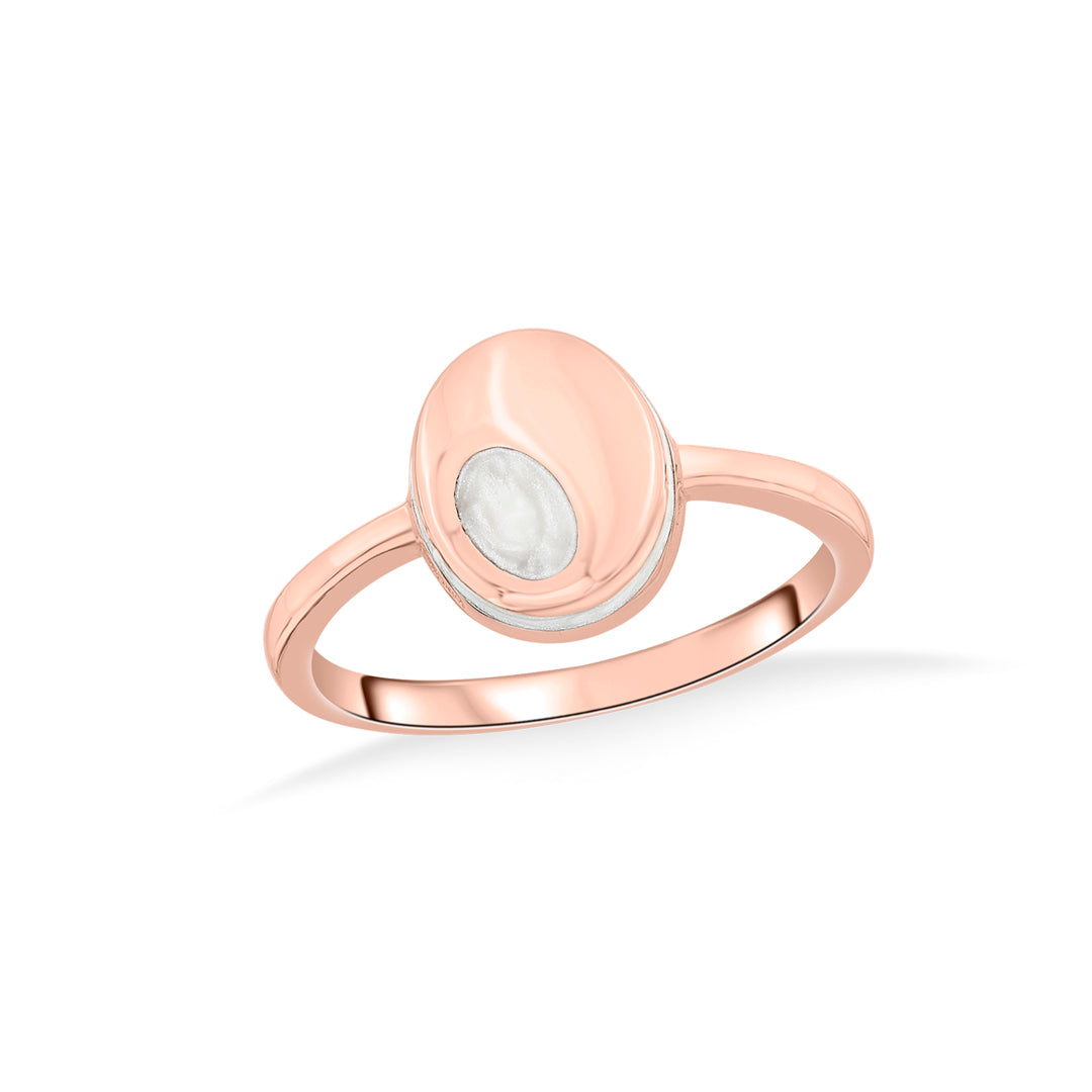 circle of grace pearl gold ring