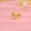 Delta Gleam Gold Ring for Her