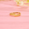 Coil Bold Gold Ring for Her