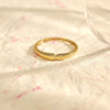 Light Link Gold Ring for Her