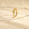 Flux Band Gold Ring for Her