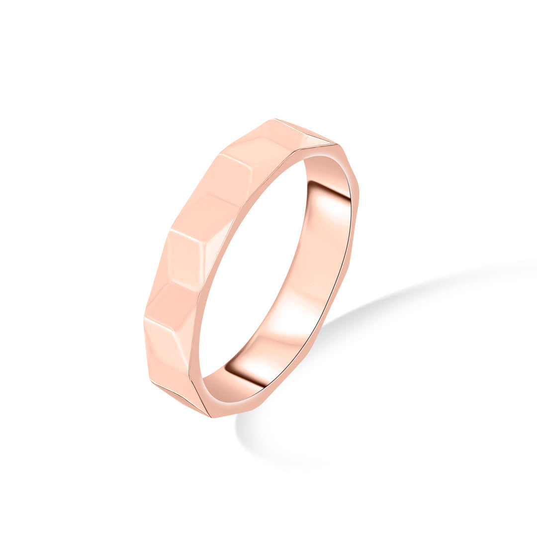 rustic charm fashion gold rings