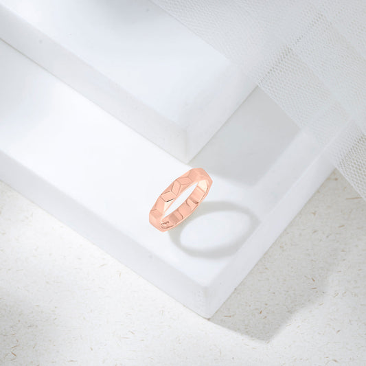 Rustic Charm Fashion Gold Ring