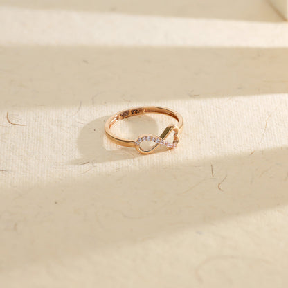 Oro Infinity Eternity Gold Ring