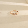 Orovia Knot Eternity Gold Ring