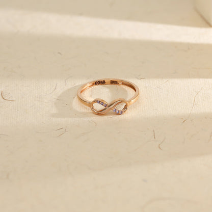 Orovia Knot Eternity Gold Ring