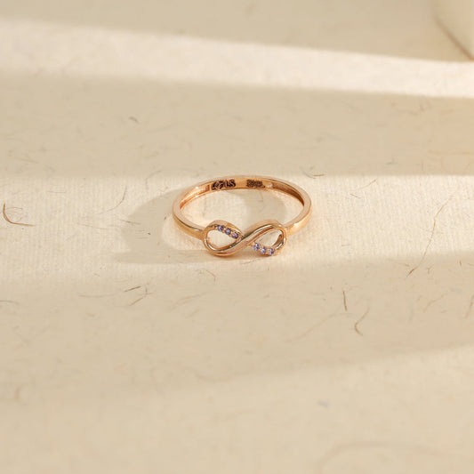 Orovia Knot Eternity Gold Ring