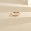 Petite Knot Eternity Gold Ring