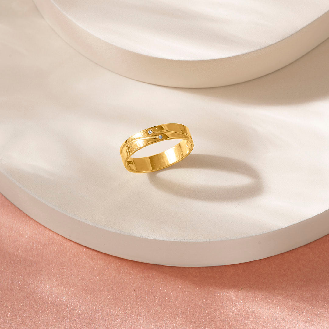 Shine Story Women's Gold Ring