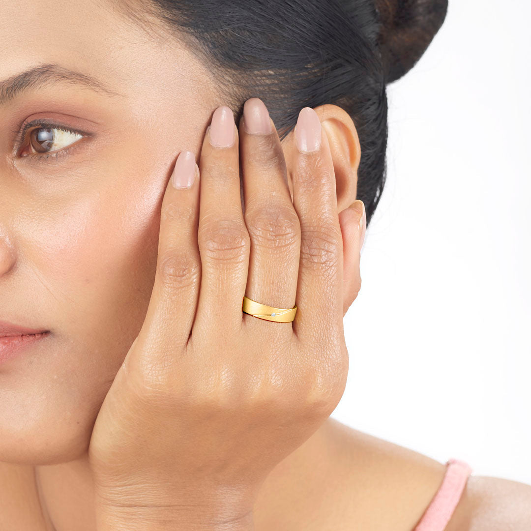 Shooting Star Women's Gold Ring