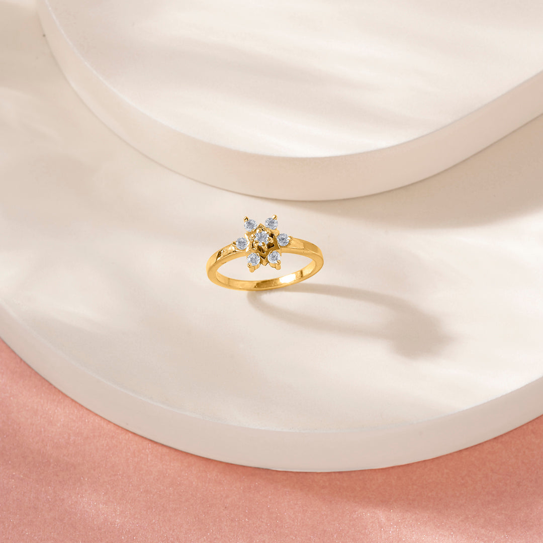 Lily Spark Women's Gold Ring