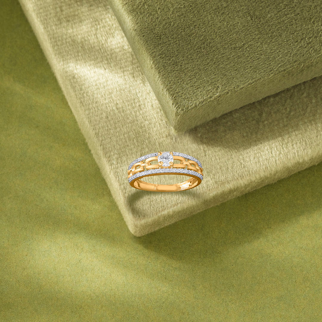 Chained Forever Women's Gold Ring