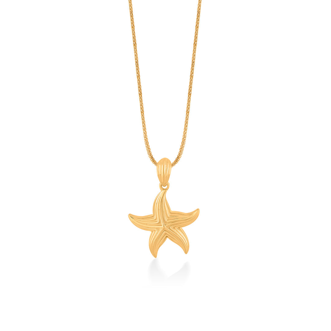 Starfish Charm Ocean Collection Pendant Set