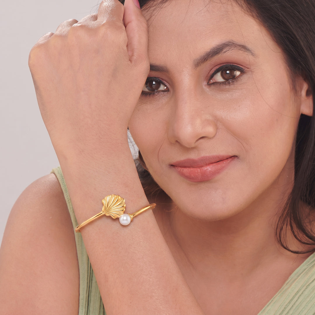 Pearl & Shell Éclat Ocean Collection Oval Bracelet