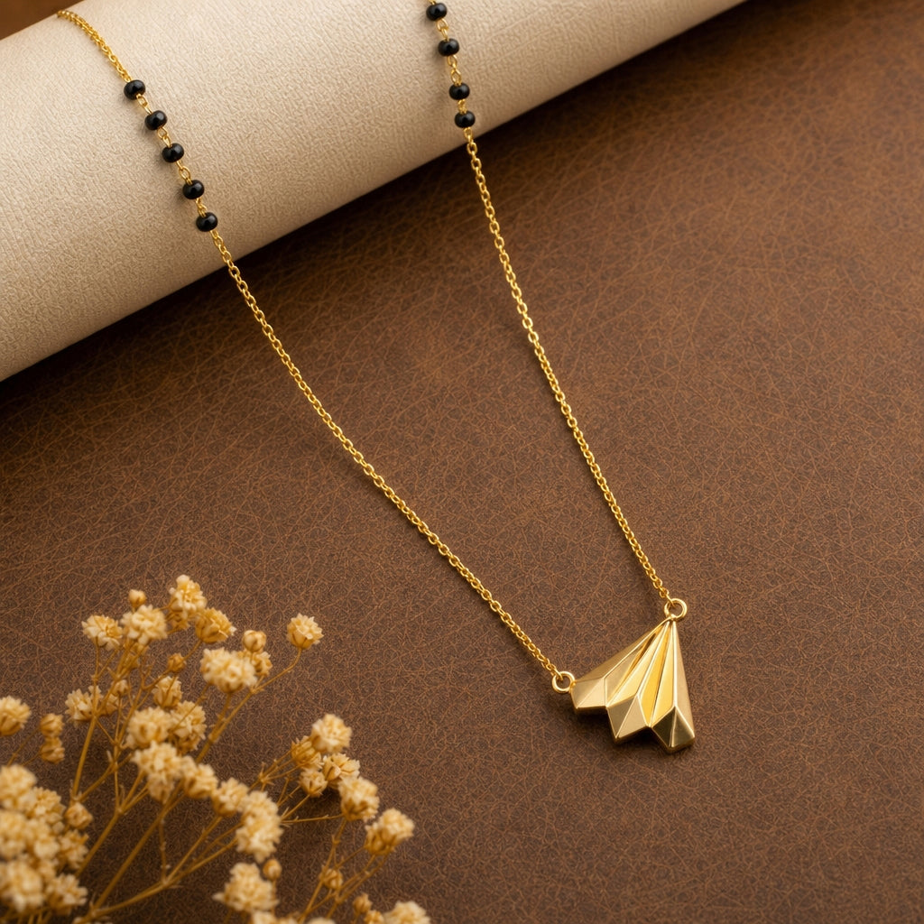 Modern Edge 9Kt Gold Mangalsutra