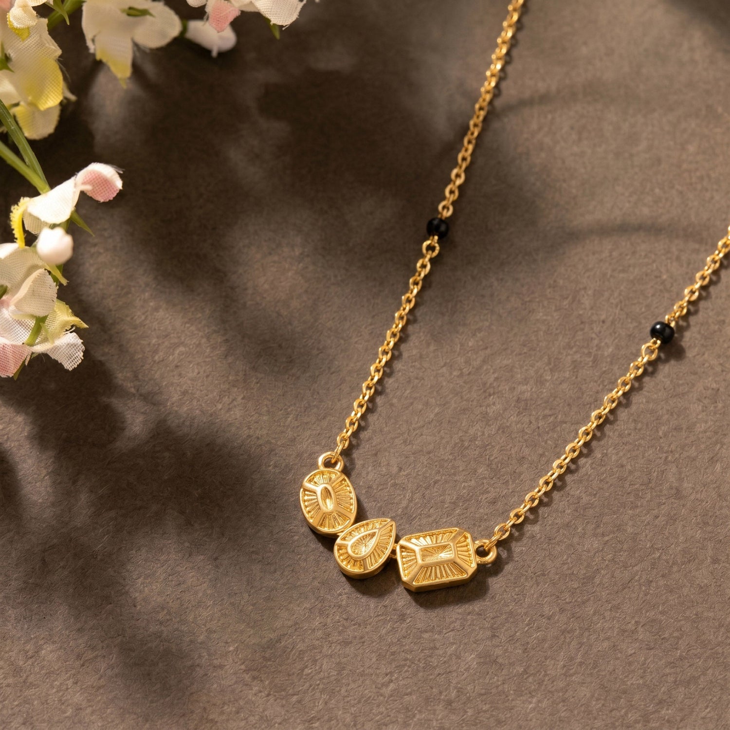 Shapes & Resolve 9Kt Gold Mangalsutra