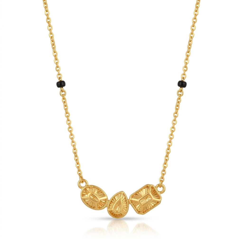 Shapes & Resolve 9Kt Gold Mangalsutra