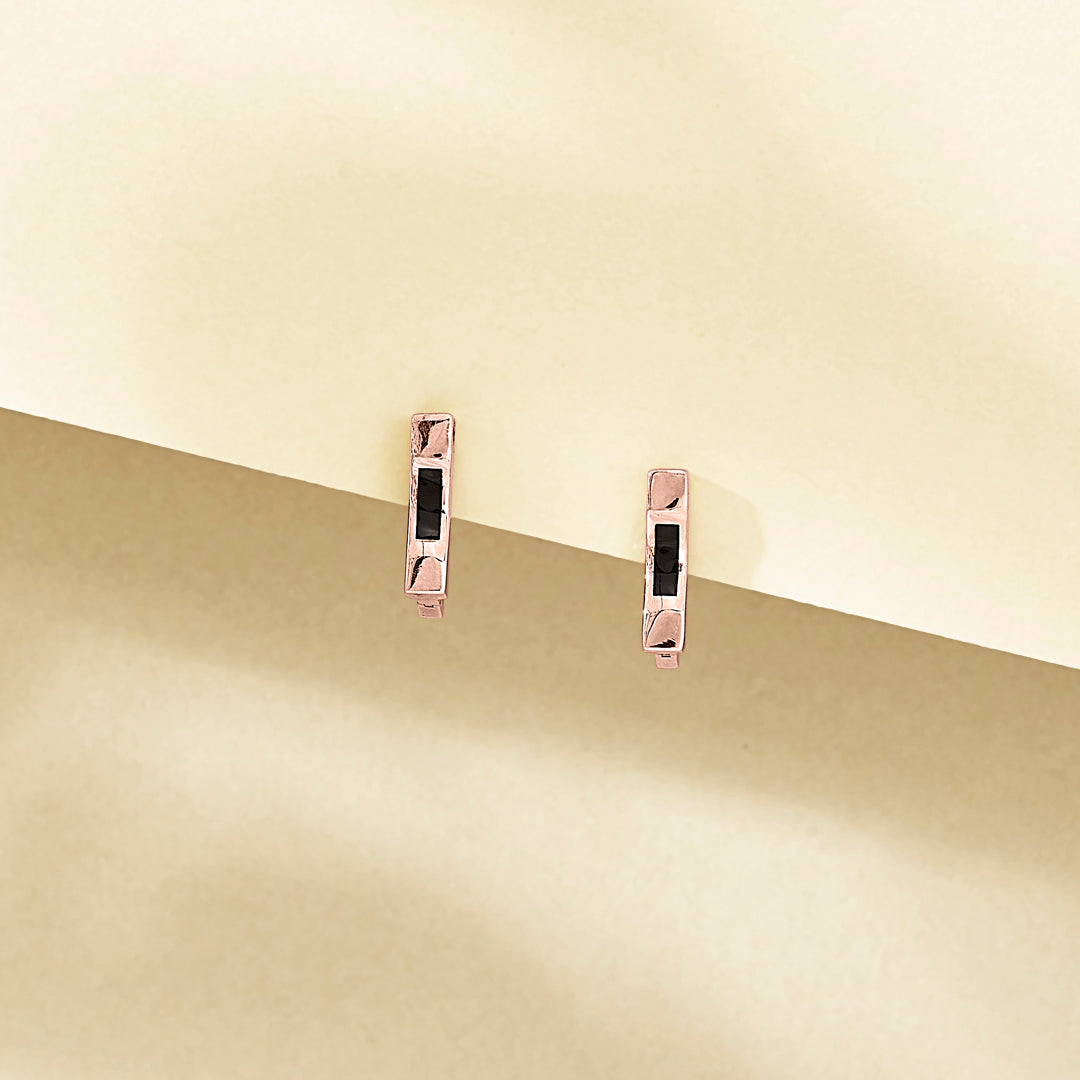 vetra glow gold hoops & huggies earring for women