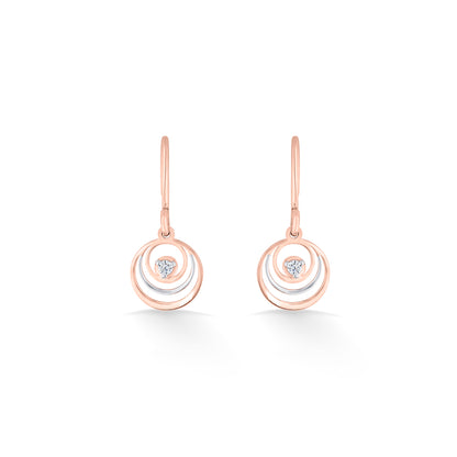 Sphera Shine Gold Dangler Earring For Women