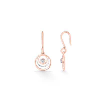 Sphera Shine Gold Dangler Earring For Women
