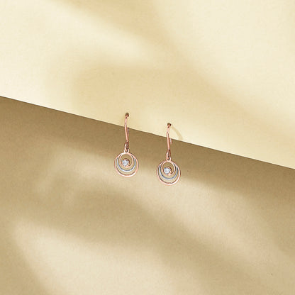 Sphera Shine Gold Dangler Earring For Women