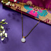 Luminous Stone Gold Modern Mangalsutra For Women