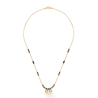 Anand Watimani Yellow Gold Wati Mani Mangalsutra For Women