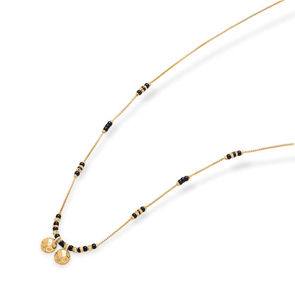 Anand Watimani Yellow Gold Wati Mani Mangalsutra For Women