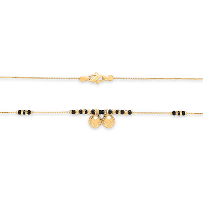 Anand Watimani Yellow Gold Wati Mani Mangalsutra For Women
