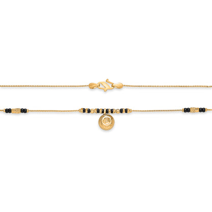 Wati Vedika Yellow Gold Wati Mani Mangalsutra For Women