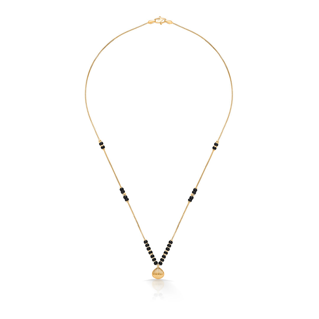 wati wonder yellow gold wati mani mangalsutra for women