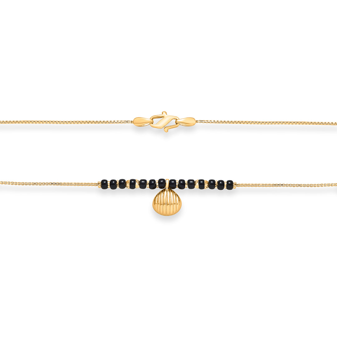 wati wonder yellow gold wati mani mangalsutra for women