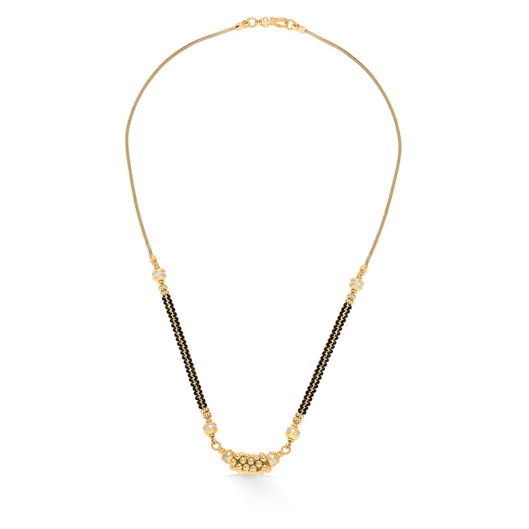 Dusky Bond Gold Modern Mangalsutra
