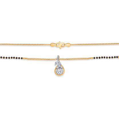 Vedhika Spark Gold Modern Mangalsutra