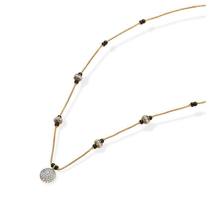 Golden Grace Gold Modern Mangalsutra