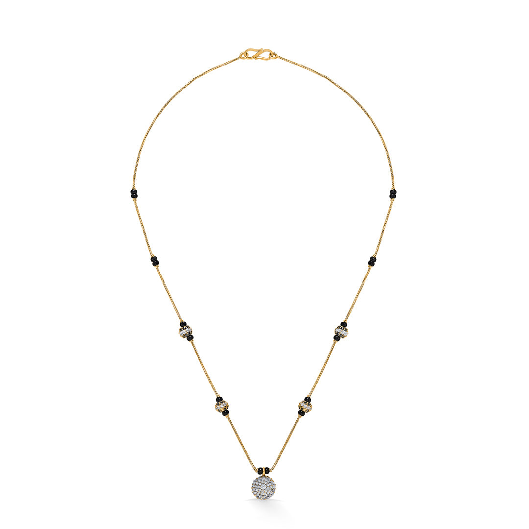 Golden Grace Gold Modern Mangalsutra