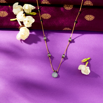 Golden Grace Gold Modern Mangalsutra