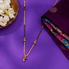 Midnight Beads Gold Modern Mangalsutra