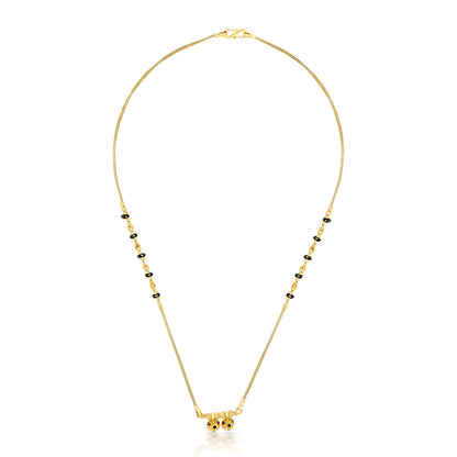 Vatsalya Wati Mani Yellow Gold Wati Mani Mangalsutra For Women