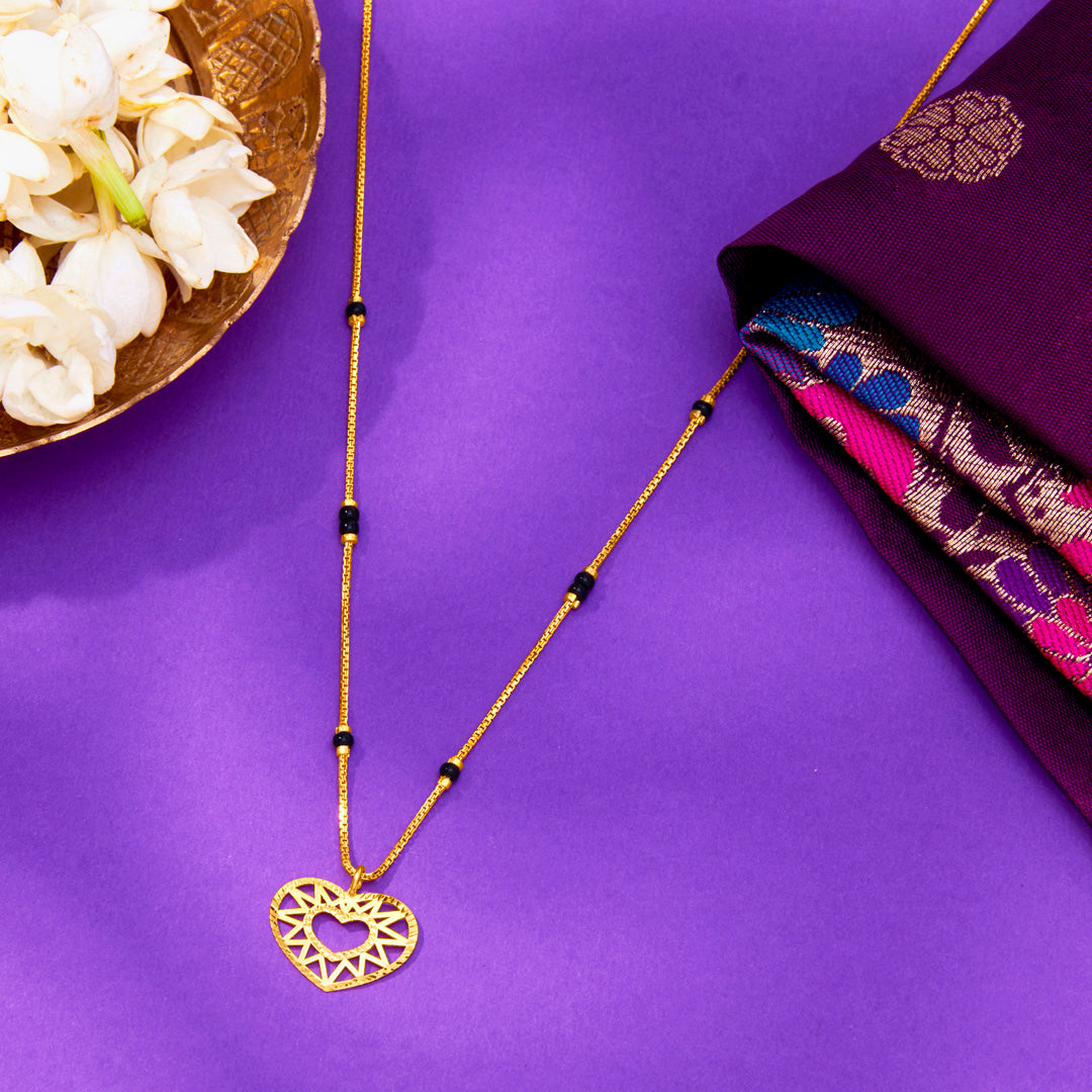 Sacred Loops Yellow Gold Sacred Loops Mangalsutra For Women